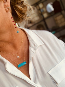 Window Necklace / Turquoise