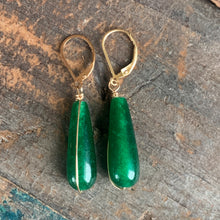 Green Jade Earrings