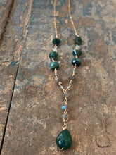 Hillside | Gemstone Y Necklace