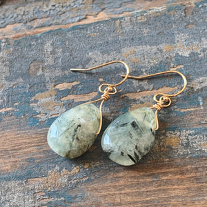 Prehnite Earrings