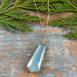 Window Necklace | Blue