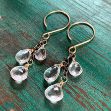 Gem Trio Earrings | Ice