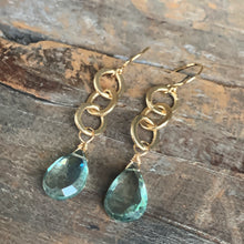 Eve Earrings | Green Quartz