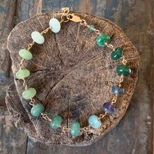 Serenity Bracelet | Greens + Purple