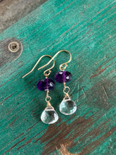 Amethyst Ice Earrings