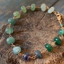 Serenity Bracelet | Greens + Purple