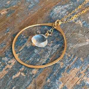 Lia Necklace / Clear