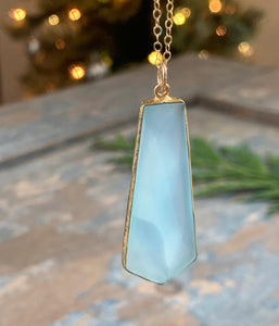 Window Necklace | Blue