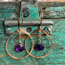 Juliet Earrings | Amethyst