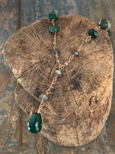 Hillside | Gemstone Y Necklace