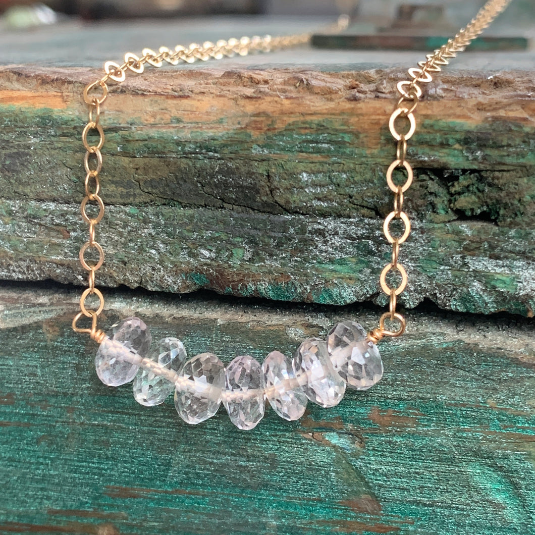 Ava Necklace /Clear Quartz