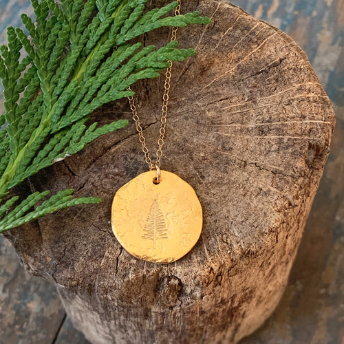 Pine Tree Necklace