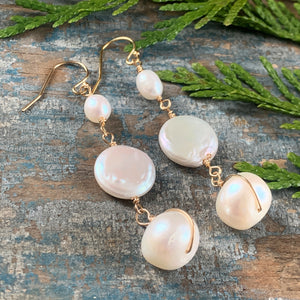 Pearl Trio Earrings