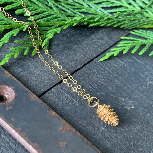 Pinecone Necklace