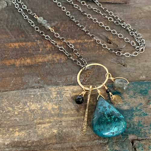 Olivia Necklace - Turquoise